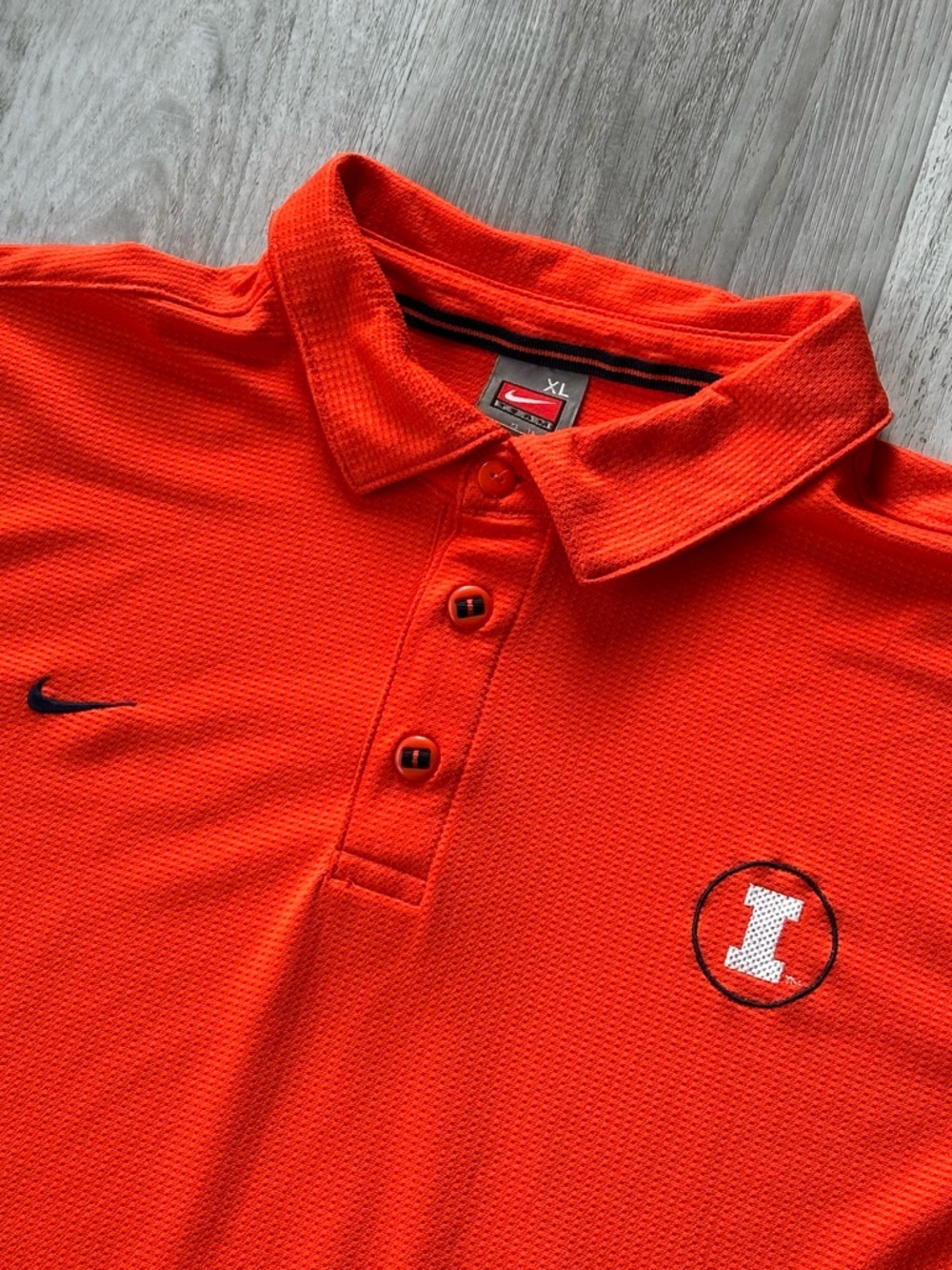 Vintage Nike Team Illinois Polo Shirt